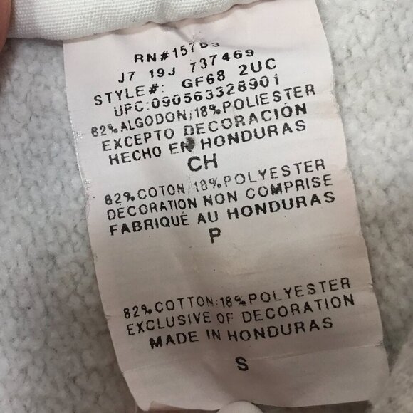 Champion Reverse Weave Big Bird Hoodie Vtg Sesame Street Sweatshirt Patch Small - Picture 8 of 9